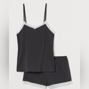 H&M Soft Lace PJ Set